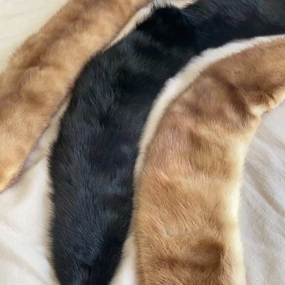 3 Vintage fur coat attachments - Picture 1 of 5